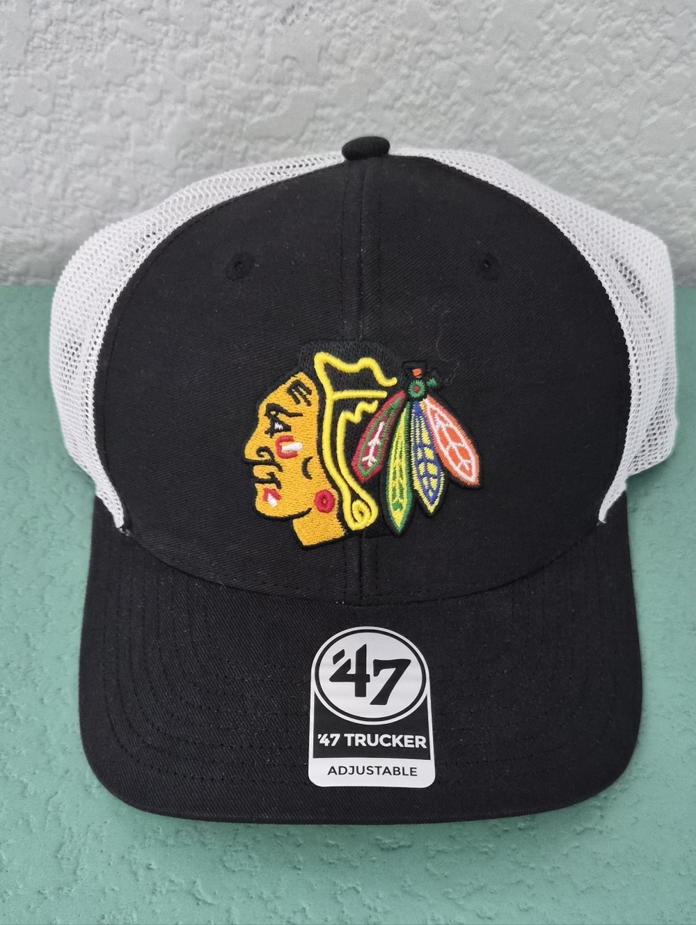 Chicago Blackhawks ‘47 Trucker Hat Snapback NHL OSFA NWT